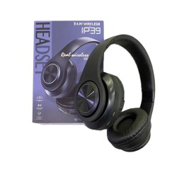 AURICULAR BLUETOOTH INALÁMBRICO P39 NEGRO AURICULAR BLUETOOTH INALÁMBRICO P39 NEGRO